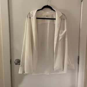 Aritzia Wilfred white shirt